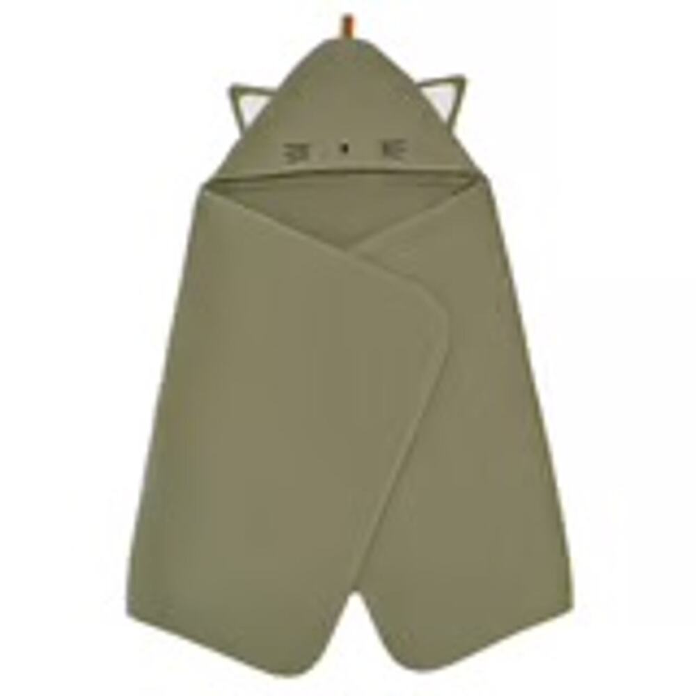 KEA GULDVÄVARE Wrap Your Baby in GOTS-Certified Organic Cotton Hooded Baby Towel